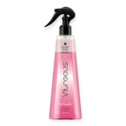 اسپری دوفاز موهای فر ویتروس VITREOUS مدل ویا دل آمور حجم 250 میلی لیتر