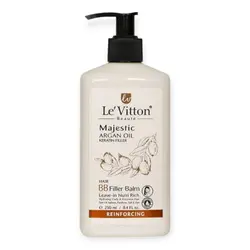 فیلر بالم مو بی بی BB بعد از حمام حاوی روغن آرگان لویتون