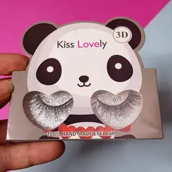 مژه سه بعدی 3D کیس لاولی KISS LOVELY مدل حیوانات
