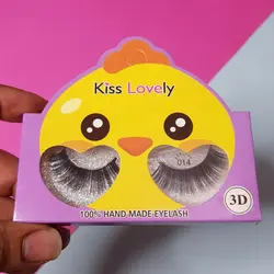 مژه سه بعدی 3D کیس لاولی KISS LOVELY مدل حیوانات