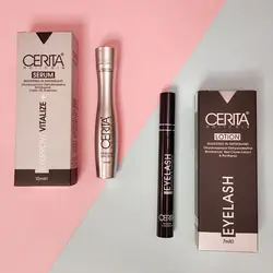 محلول تقویت مژه و ابرو سریتا CERITA مدل ضدریزش در حجم های 7 و 10 میلی لیتر
