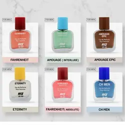 عطر جیبی نایس NICE مدل شیشه مربعی حجم 35 میلی لیتر