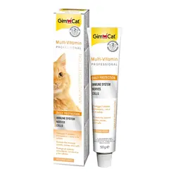 خمیر مولتی ویتامین گربه ۱۰۰ گرمی جیم کت - Gimcat Multi Vitamin Paste Professional