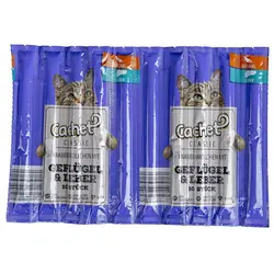 استیک مدادی گربه طعم مرغ و جگر کچت ۱۰ عددی – Cachet Cat Sticks Chicken and Liver 10 Sticks