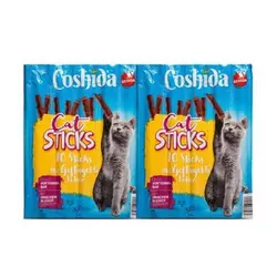 تشویقی مدادی گربه با طعم مرغ و جگر کوشیدا - Coshida Mit Geflugel &amp; Leber Cat Sticks