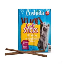 تشویقی مدادی گربه با طعم مرغ و جگر کوشیدا - Coshida Mit Geflugel &amp; Leber Cat Sticks