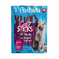 تشویقی مدادی گربه با طعم گوشت گوساله و مرغ کوشیدا - Coshida Mit Kalb &amp; Geflugel Cat Sticks