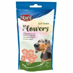 تشویقی نرم سگ با طعم گوشت بره و مرغ تریکسی - Trixie soft snack Flowers