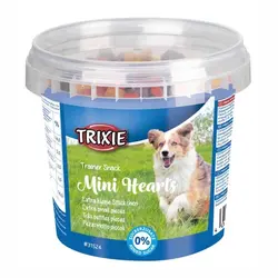 تشویقی نرم کوچک طرح قلب تریکسی – Trixie Trainer Snack Mini Hearts
