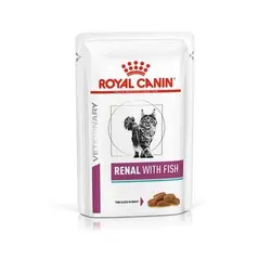 پوچ گربه رنال با طعم ماهی رویال کنین – Royal Canin Renal With Fish Wet