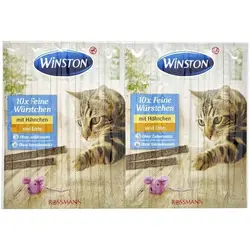 تشویقی مدادی گربه با طعم مرغ و اردک وینستون - Winston Chicken and Duck Treat