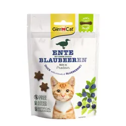 تشویقی گربه با اردک و بلوبری جیم کت – GimCat Duck &amp; Blueberry