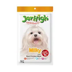 تشویقی جرهای سگ با طعم شیر (جرهای میلک) – JerHigh Dog Treats Milky Real Chicken