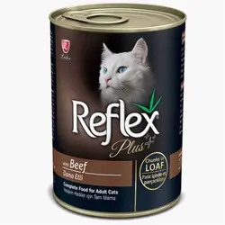 کنسرو گربه رفلکس پلاس با طعم گوشت گوساله - Reflex Plus Beef Canned