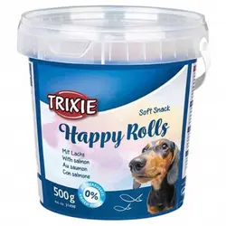 تشویقی تریکسی با طعم ماهی سالمون - Trixie Sof Snack Happy Rolls