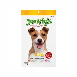 تشویقی سگ جرهای مدل جگر  – Jerhigh Liver Dog Snack