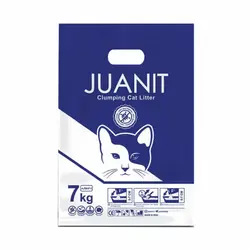 خاک توالت گربه پریمیوم ژوانیت بدون رایحه ۷ کیلوگرمی – Juanit Cat litter Premium 7kg