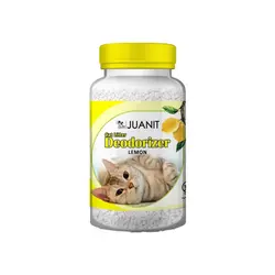 بوگیر و آنتی باکتریال خاک گربه ژوانیت با عطر لیمو – Juanit Cat Litter Deodorizer Lemon