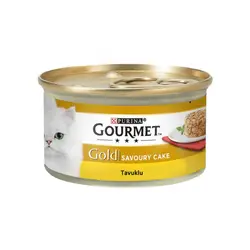 کنسرو گربه کیکی با طعم مرغ گورمت – Gourmet Tavuklu