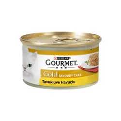 کنسرو گربه کیکی مرغ و هویج گورمت – Gourmet Tavukluve Havuçlu