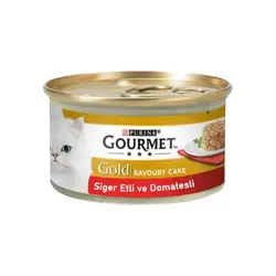 کنسرو گربه کیکی با گاو و گوجه گورمت –Gourmet Sığır Etli Domatesli
