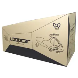 سه چرخه لوپ کار مشکی آبی با چرخ ال ای دی |LOOPCAR LED