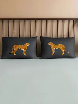 روبالشی السی هوم طرح Leopar بسته 2 عددی