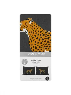 روبالشی السی هوم طرح Leopar بسته 2 عددی