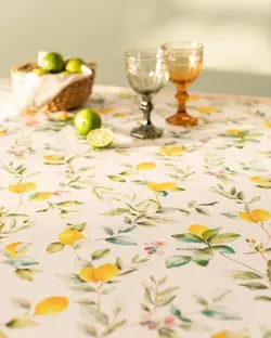 رومیزی مادام کوکو طرح Debora سایز 100*140 سانتی متر