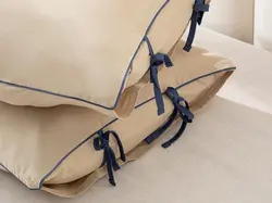 روبالشی روبان دار انگلیش هوم طرح Classy بسته 2 عددی