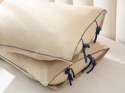 روبالشی روبان دار انگلیش هوم طرح Classy بسته 2 عددی