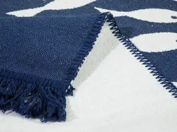 گلیم انگلیش هوم طرح Little Fish سایز 60*100 سانتی متر