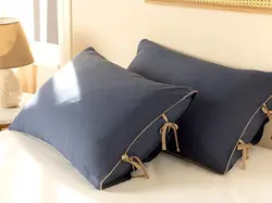 روبالشی روبان دار انگلیش هوم طرح Classy بسته 2 عددی