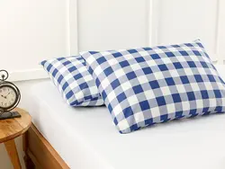 روبالشی انگلیش هوم مدل gingham بسته 2 عددی