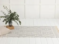 گلیم انگلیش هوم طرح Leda سایز 150*80 سانتی متر