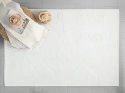 گلیم انگلیش هوم طرح Leafy سایز 180*120 سانتی متر