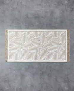 گلیم انگلیش هوم طرح Leaves سایز 150*80 سانتی متر