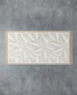 گلیم انگلیش هوم طرح Leaves سایز 150*80 سانتی متر