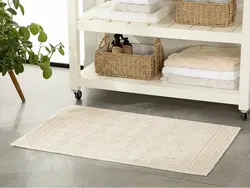 گلیم پنبه ای انگلیش هوم طرح Shabby سایز 100*60 سانتی متر