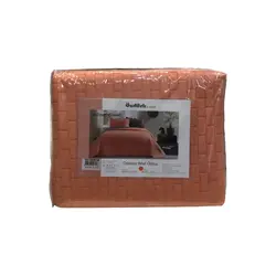 ست روتختی پنبه دوزی 2رو ازدیلک طرح colormix دونفره 3 تکه