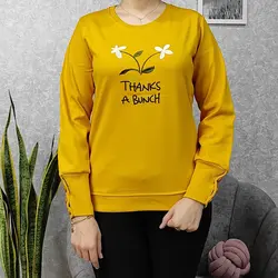 بلوز شیک زنانه طرح THANKS A BUNCH