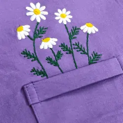 تیشرت جیب گلدوزی زنانه