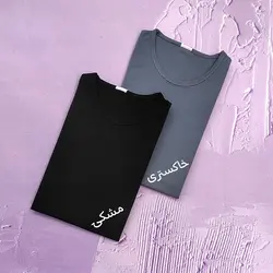 تیشرت ساده مداد رنگی