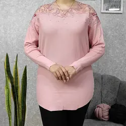 بلوز مجلسی آستین کیمونو زنانه