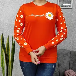 بلوز زنانه شیک طرح بابونه