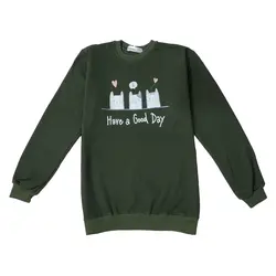 بلوز زنانه طرح 3 گربه کد 01