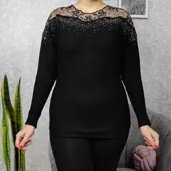 بلوز مجلسی آستین کیمونو زنانه مدل یقه گیپور