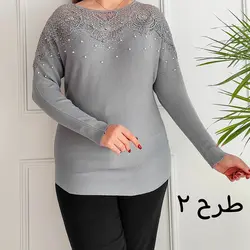 بلوز مجلسی آستین کیمونو زنانه در طرح های متنوع