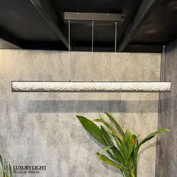 لوستر مدرن ال ای دی خطی آکواریوم