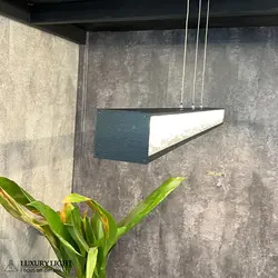 لوستر مدرن ال ای دی خطی آکواریوم